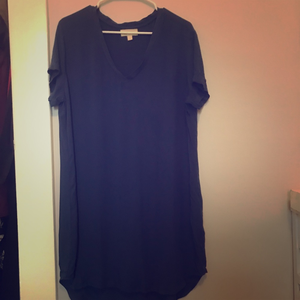 Blue Cloth + Stone Dress Anthropologie
